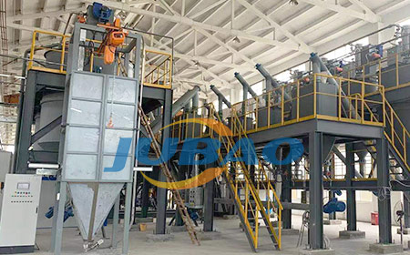 噸袋拆包機客戶現場