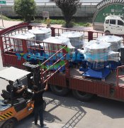 浙江客戶訂購六臺搖擺篩發貨